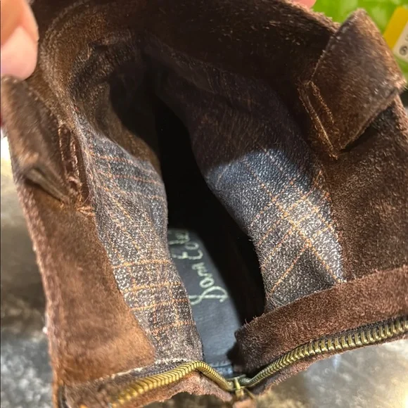 Sam Edelman Women's Brown Suede Ankle Boots - Picture 10 of 15